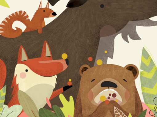 Brownie the Bear – Children’s Book Illustrations