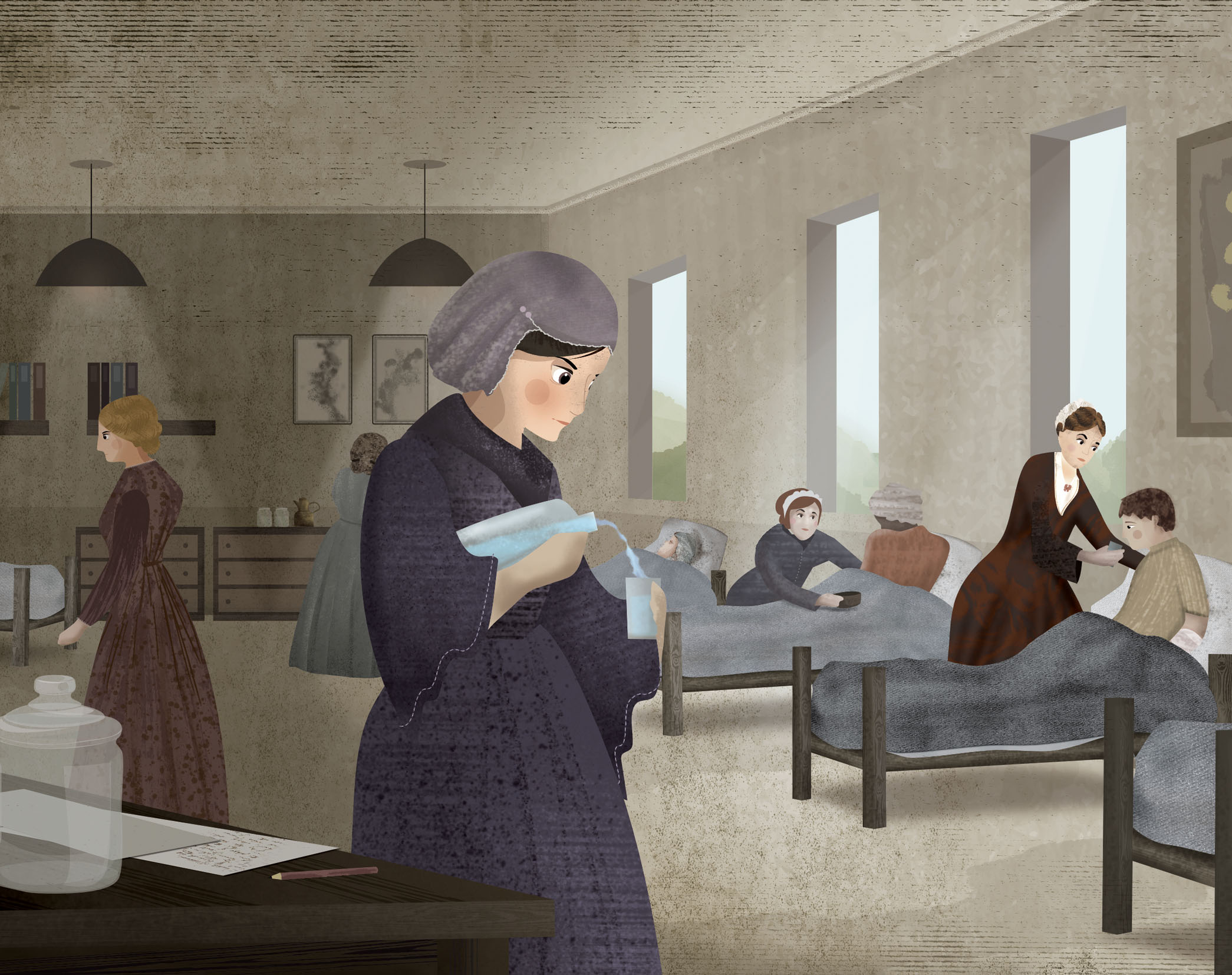 pixiepencil_forence_nightingale_childrensbook_hospital_germany